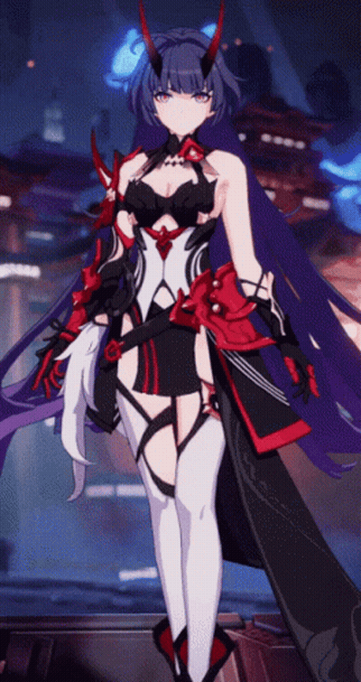 Cartoon Character With Horns and Sword