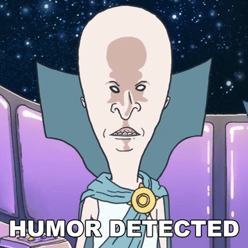 Cartoon Character With Humor Detected GIF