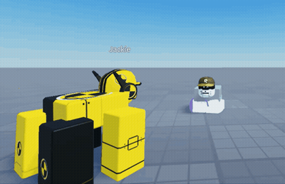 Cartoon Character With Jackie GIF