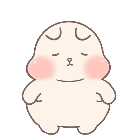 Cartoon Character With Large Belly Sticker
