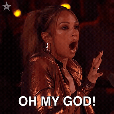 Cartoon Character With Lightning Bolt On Face OMG GIF