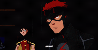 Cartoon Character With Lightning Bolt Saying Ahhhh