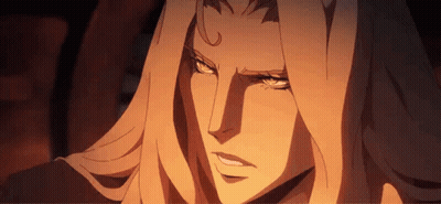 Cartoon Character With Long Hair And Scarf GIF