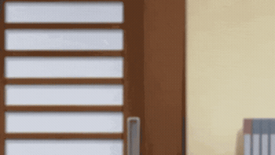 Cartoon Character With Long Legs And Milk Carton On Head GIF