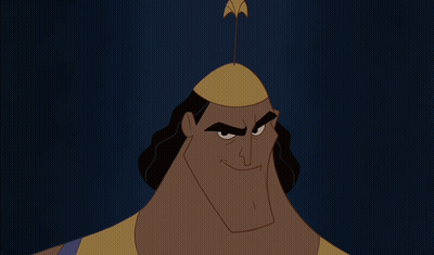 Cartoon Character With Long Neck And Yellow Shirt GIF