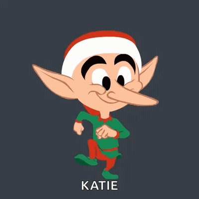 Cartoon Character With Long Nose Named Katie GIF