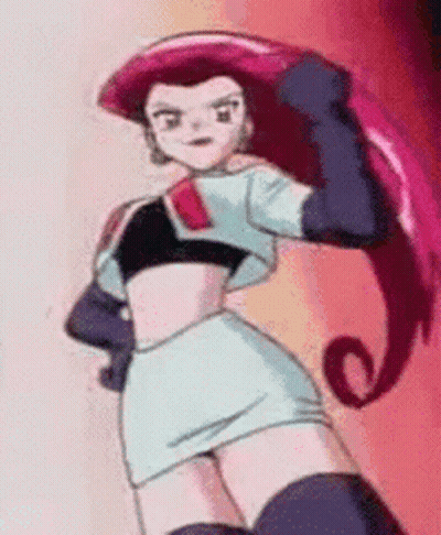 Cartoon Character With Long Red Hair GIF