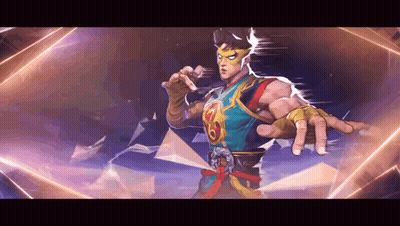Cartoon Character With Mask And Number 6 GIF