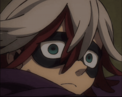 Cartoon Character With Mask Close Up GIF