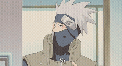 Cartoon Character With Mask Saying Yo GIF