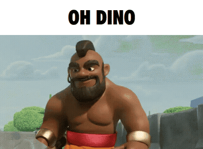Cartoon Character With Mohawk Saying Oh Dino GIF