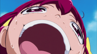 Cartoon Character With Mouth Open GIF