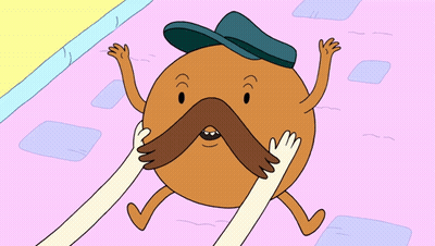Cartoon Character With Mustache And Hat GIF