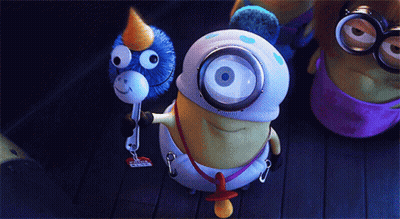 Cartoon Character With Name Tag Chris GIF