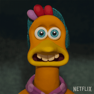 Cartoon Character With Netflix GIF