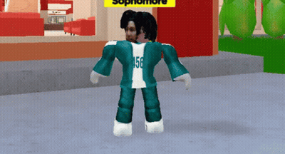 Cartoon Character With Number 156 On Shirt GIF