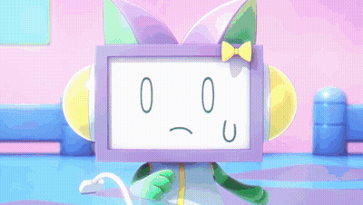 Cartoon Character With Number 3 GIF