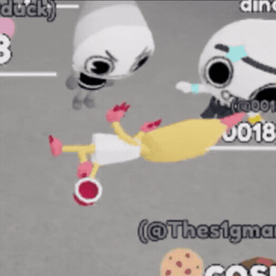 Cartoon Character With Numbers 0018 GIF