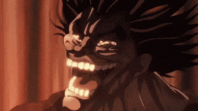 Cartoon Character With Open Mouth And Teeth GIF