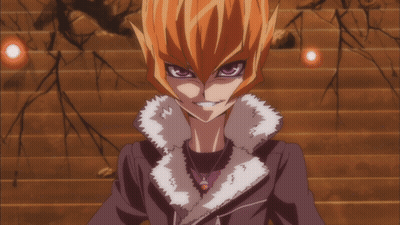 Cartoon Character With Orange Hair And Fur Coat GIF