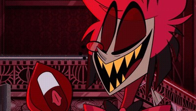Cartoon Character With Pill In Mouth Saying It's On GIF