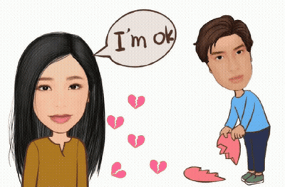 Cartoon Character With Pink Hair Close Up GIF