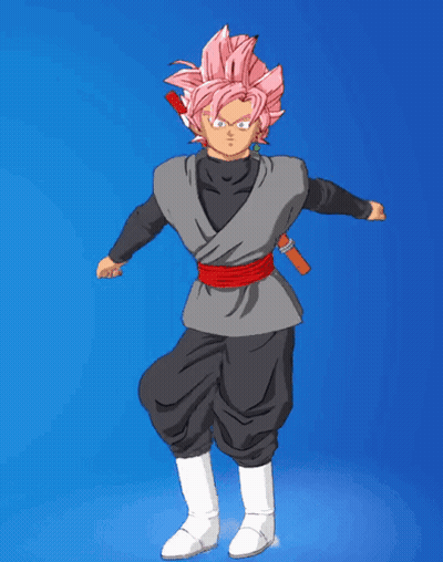 Cartoon Character With Pink Hair Dancing GIF