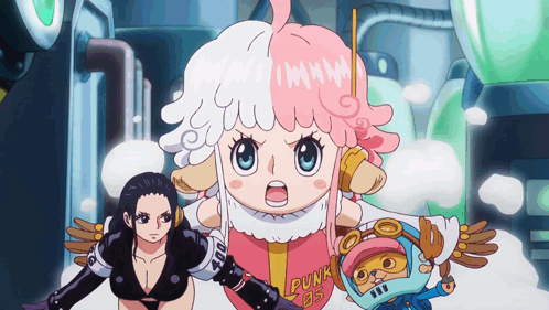 Cartoon Character With Punk 25 Shirt GIF