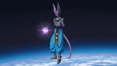 Cartoon Character With Purple Ears And Blue Pants GIF