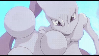 Cartoon Character With Purple Head And Purple Eyes GIF