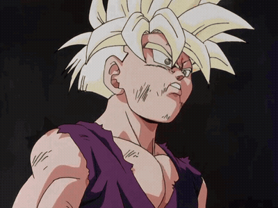 Cartoon Character With Purple Shirt And White Hair GIF