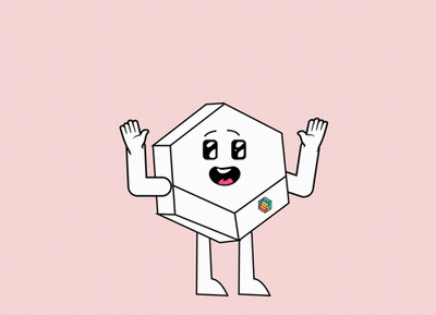 Cartoon Character With Rainbow Sticking Out Of Shorts In Flower Field GIF