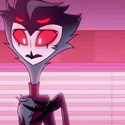 Cartoon Character With Red Eyes GIF