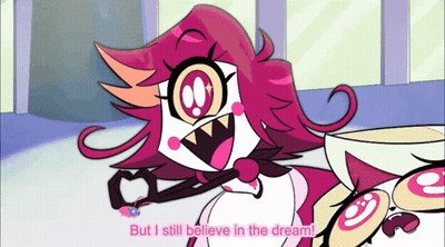 Cartoon Character With Red Hair And Bow Tie GIF