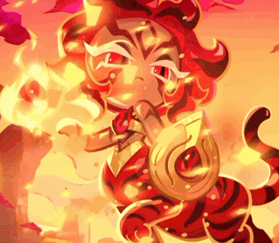 Cartoon Character With Red Hair And Sword GIF