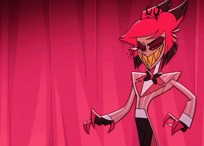 Cartoon Character With Red Hair and Yellow Teeth
