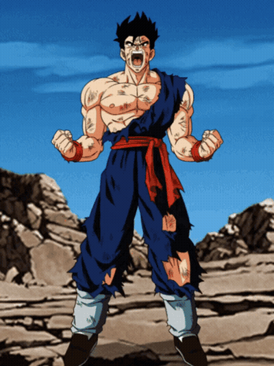 Cartoon Character With Red Hair Standing In Front Of Rocky Cliff GIF