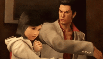 Cartoon Character With Red Heart GIF