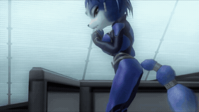 Cartoon Character With RLS Tail GIF