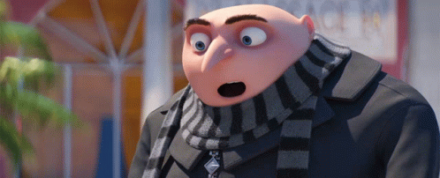 Cartoon Character With Scarf And Age Sign GIF