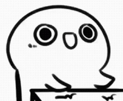 Cartoon Character With Shocked Look GIF