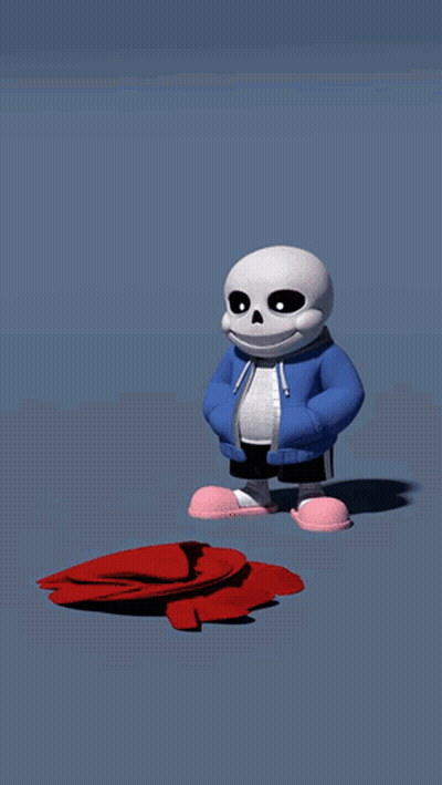 Cartoon Character With Smiley Face GIF