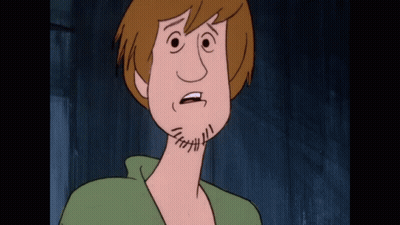 Cartoon Character With Stitches In Neck Surprised GIF