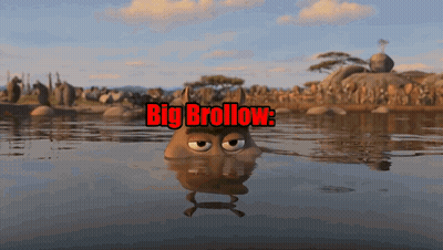 Cartoon Character With Stockholms Linn Badge GIF