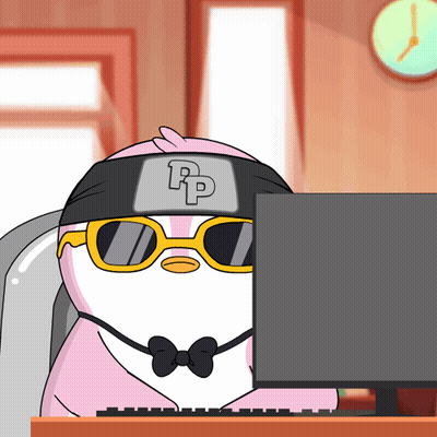 Cartoon Character With Sunglasses And RP Headband GIF