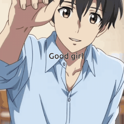 Cartoon Character With Symbol Headband GIF
