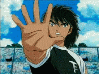 Cartoon Character With TG Shirt GIF