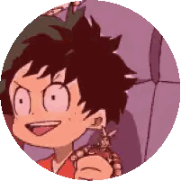 Cartoon Character With Tongue Out Sticker