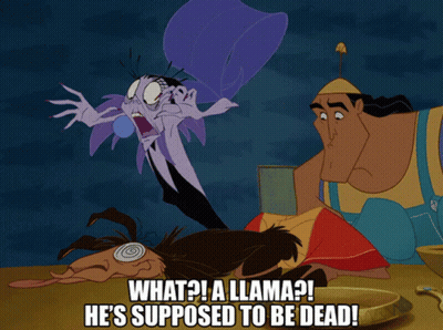 Cartoon Character With TV Head Saying I Am Funny GIF