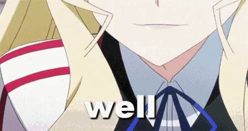 Cartoon Character With Well Text GIF